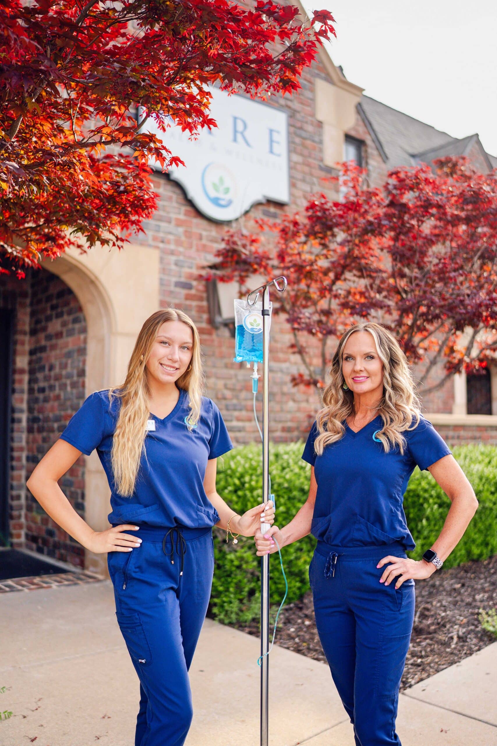 IV Treatment Springfield Missouri Staff in Front of Building