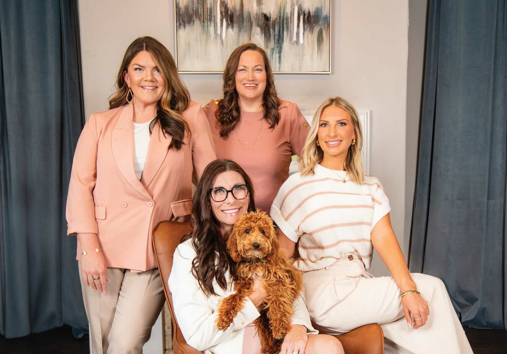 A photo of the four Kare provider nurse practitioners at Kare Health and Wellness in Springfield, Missouri.